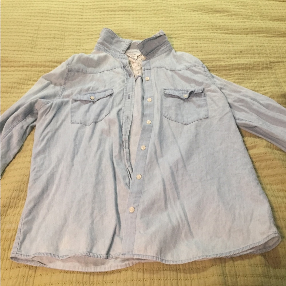 Jean Button-up